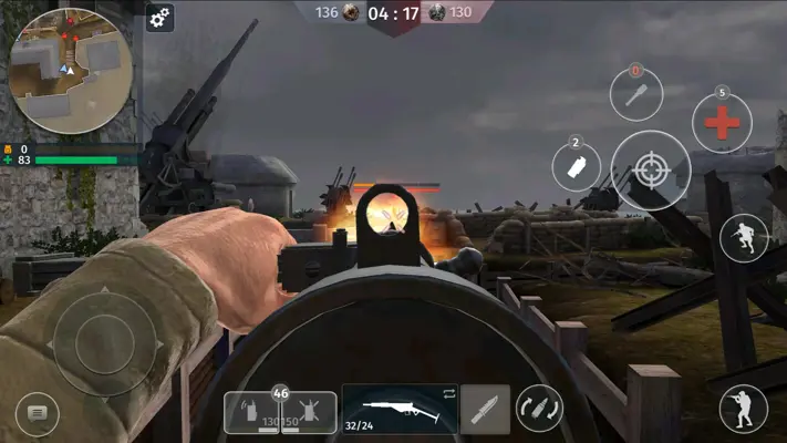 World War 2 - Battle Combat android App screenshot 1