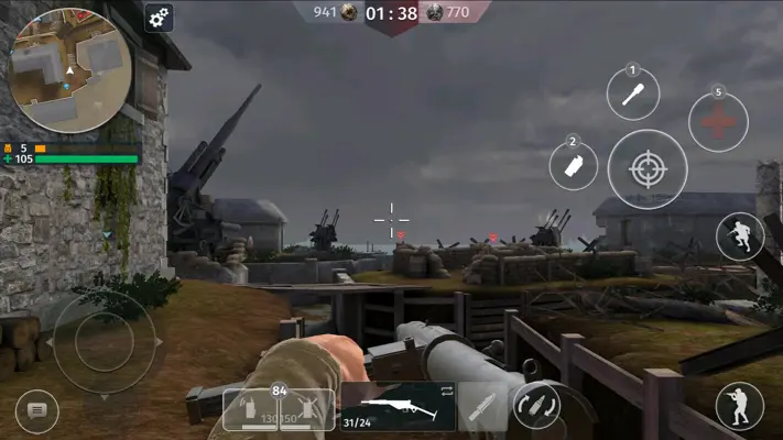 World War 2 - Battle Combat android App screenshot 2